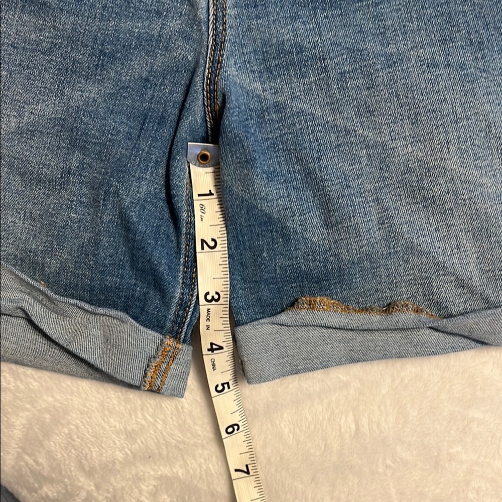 Old Navy Blue Jean Shorts with Vintage Fade - Picture 5 of 8